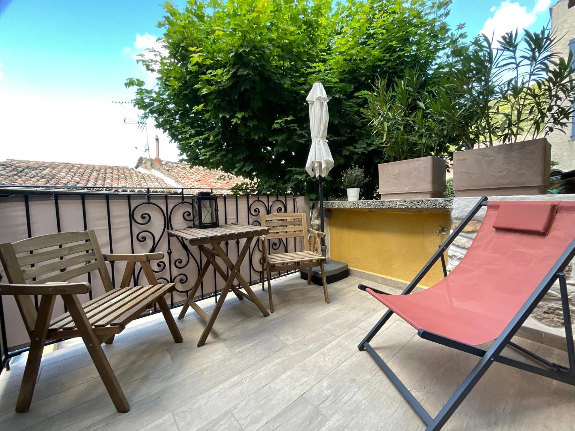 Zofia Appartements - Duplex Avec Terrasse #2 Moustiers-Sainte-Marie Bagian luar foto